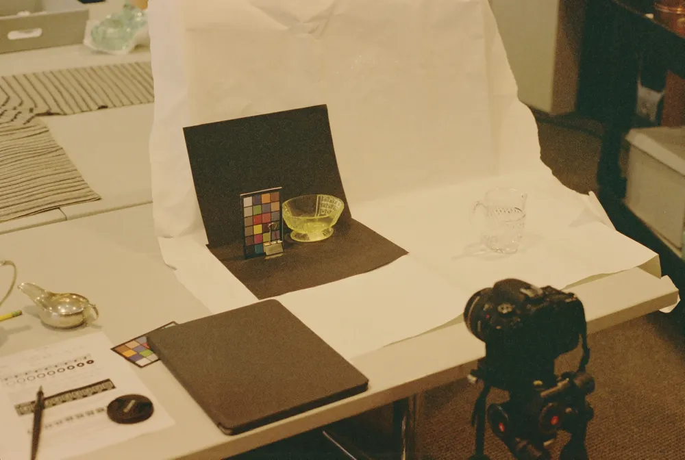 Collections photography workshop at the Bard Graduate Center, New York