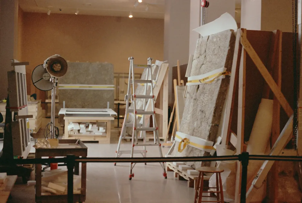 Gallery installation at the Brooklyn Museum, New York, 2020