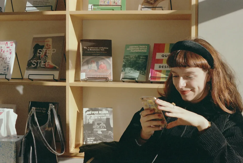Fleur Elkerton during the V&A / RCA Bard Graduate Center exchange, 2020