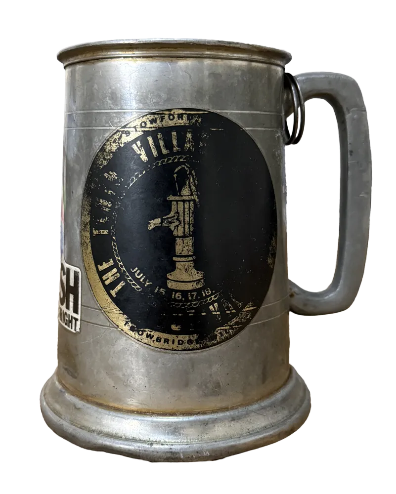 Contemporary morris dancer's tankard, from the collection of Tomas Brown