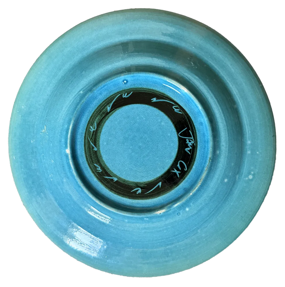 Twentieth-century Persian dish, from the collection of Tomas Brown