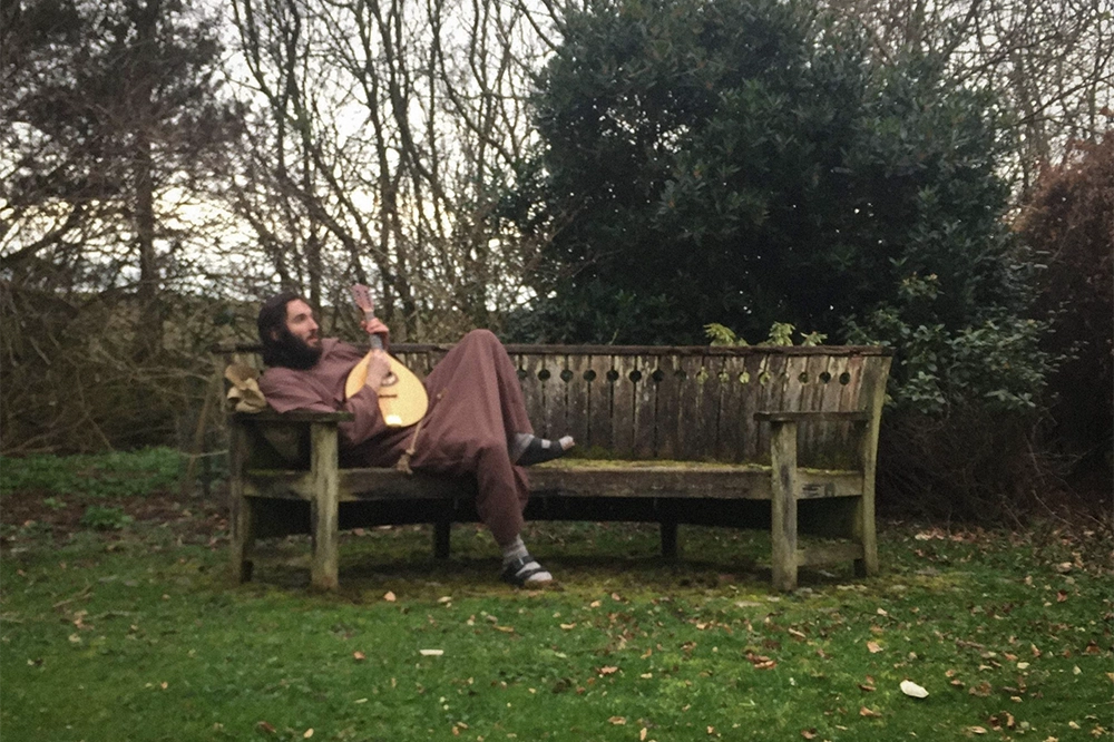 Actor Marlow Stainfield on the set of FEAST, 2019