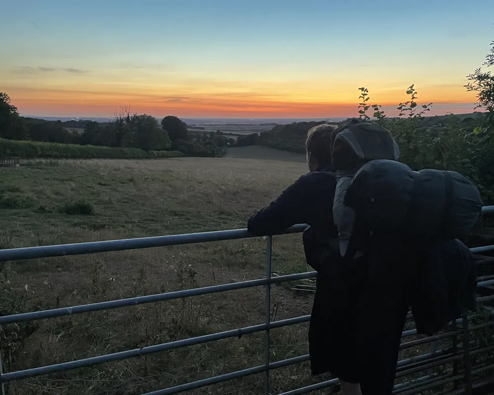 Walking the Ridgeway national trail