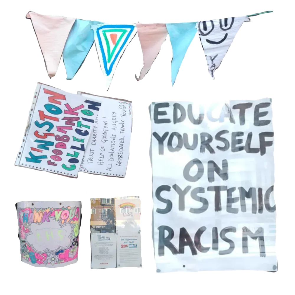 Initial image accessions for the Word on the Street COVID-19 archive, 2020