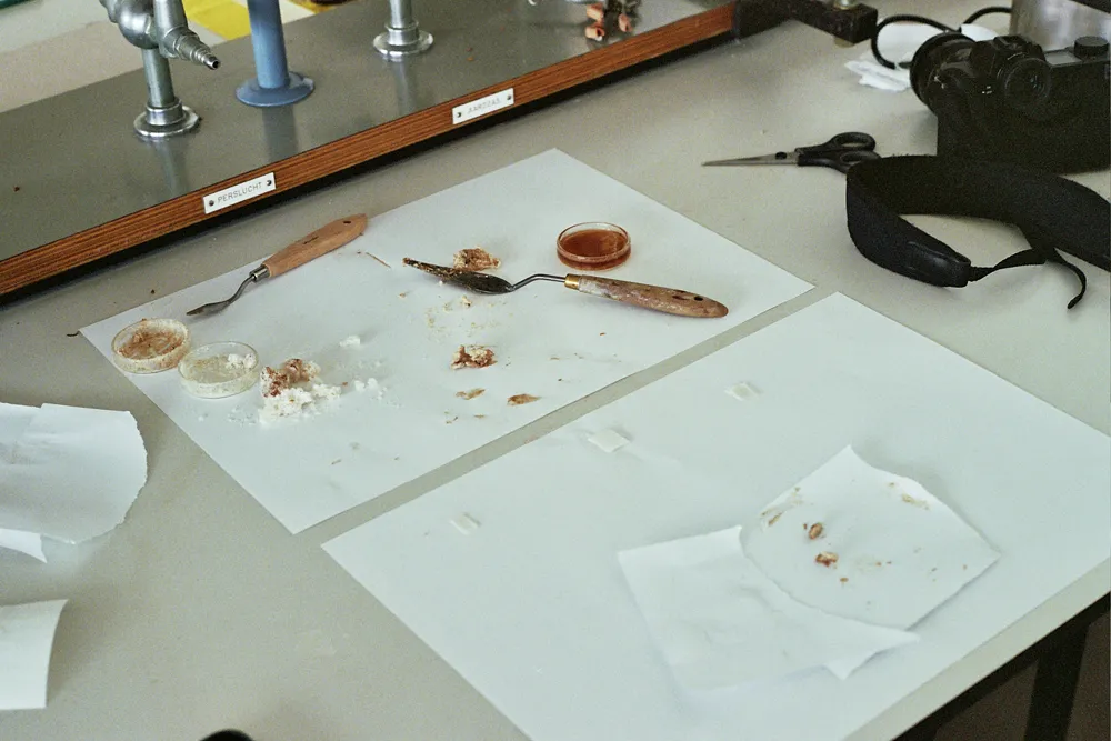 Testing lip glue recipe